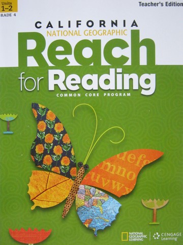 (image for) Reach for Reading 4 TE Units 1-2 (CA)(TE)(Spiral) by Frey,
