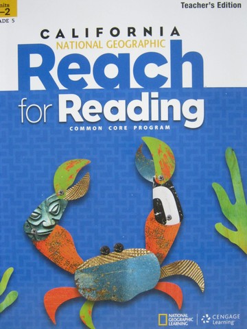 (image for) Reach for Reading 5 TE Units 1-2 (CA)(TE)(Spiral) by Frey,