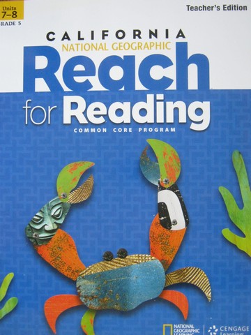(image for) Reach for Reading 5 TE Units 7-8 (CA)(TE)(Spiral) by Frey,