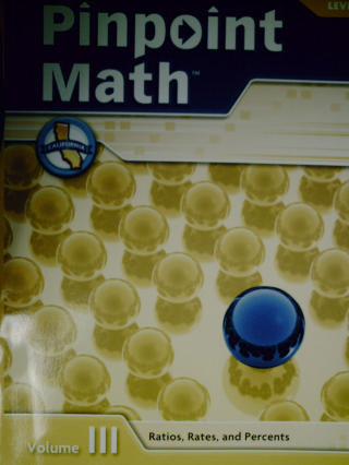 (image for) Pinpoint Math D Volume III Student Booklet (CA)(P)