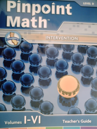 (image for) Pinpoint Math D California TG (CA)(TE)(Spiral)
