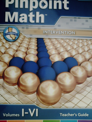 (image for) Pinpoint Math F California TG (CA)(TE)(Spiral)