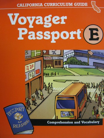 (image for) Voyager Passport E Comprehension & Vocabulary (CA)(TE)(Spiral)