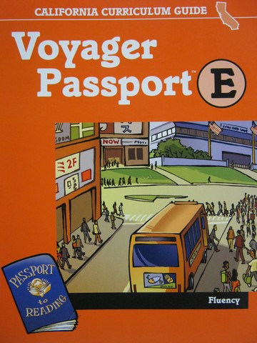(image for) Voyager Passport E Fluency California CG (CA)(TE)(Spiral)