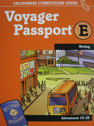 (image for) Voyager Passport E Writing Adventures 10-18 (CA)(TE)(Spiral)