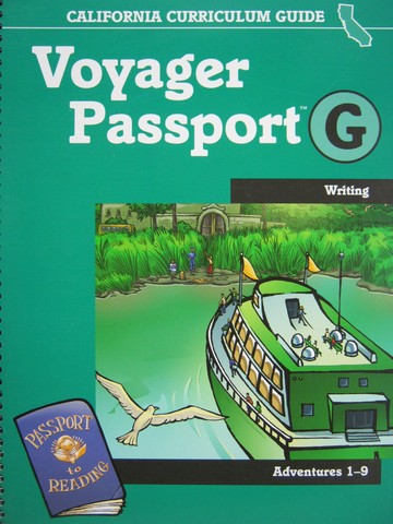 (image for) Voyager Passport G Writing Adventures 1-9 (CA)(TE)(Spiral)