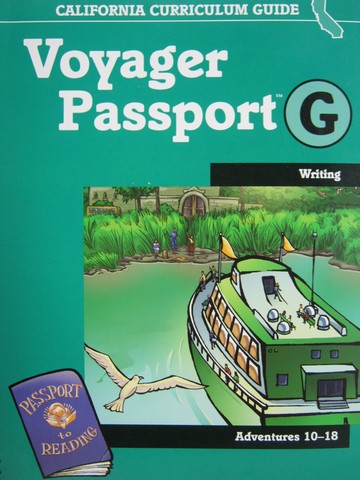 (image for) Voyager Passport G Writing Adventures 10-18 (CA)(TE)(Spiral)
