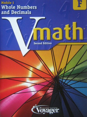 (image for) Vmath F 2nd Edition Module 1 (P)