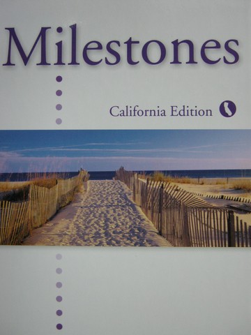 (image for) Milestones C California Edition (CA)(H) by Anderson, O'Sullivan,
