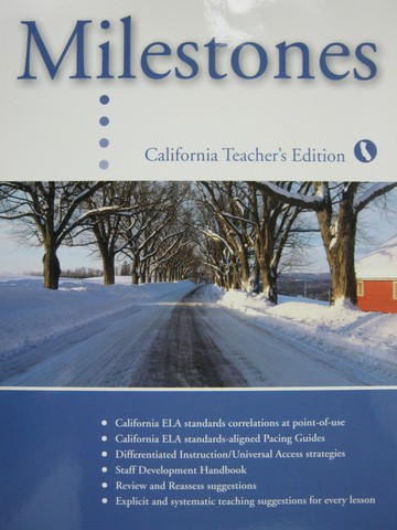 (image for) Milestones Introductory California TE (CA)(TE)(Spiral)