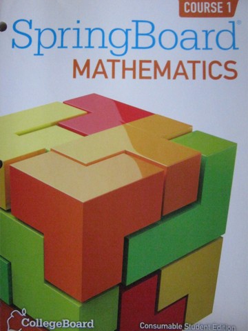 (image for) SpringBoard Mathematics Course 1 (P) by Barnett, Dimacali,