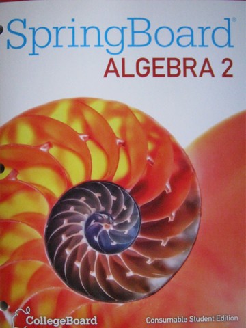 (image for) SpringBoard Algebra 2 (P) by Barnett, Dimacali, Nelson,