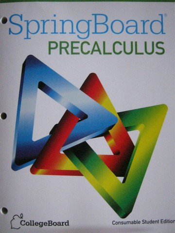 (image for) SpringBoard Precalculus (P) by Barnett, Dimacali, Nelson,