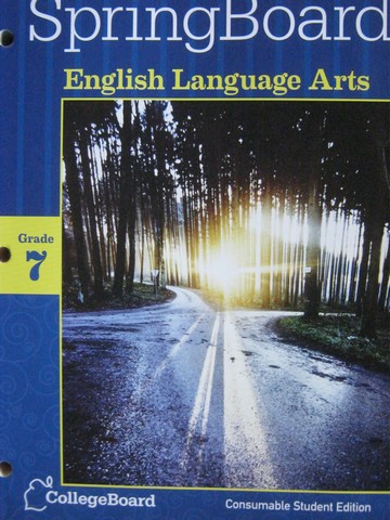 (image for) SpringBoard English Language Arts 7 (P) by Bishop, Manley,
