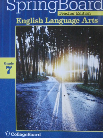 (image for) SpringBoard English Language Arts 7 TE (TE)(P) by Bishop,