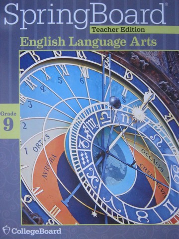(image for) SpringBoard English Language Arts 9 TE (TE)(P) by Bishop,