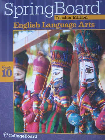 (image for) SpringBoard English Language Arts 10 TE (TE)(P) by Bishop,
