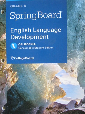 (image for) SpringBoard English Language Development 8 (CA)(P) by O'Dea,