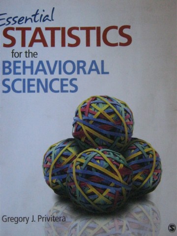 (image for) Essential Statistics for the Behavioral Sciences (P)