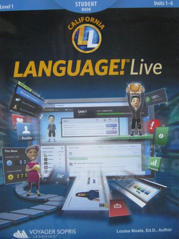 (image for) Language! Live Level 1 Units 1-6 Student Book (CA)(P) by Moats