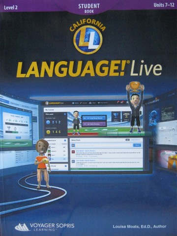 (image for) Language! Live Level 2 Units 7-12 Student Book (CA)(P) by Moats