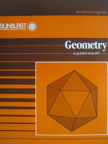 (image for) Geometry A Guided Inquiry IE (TE)(H) by Chakerian, Crabill,