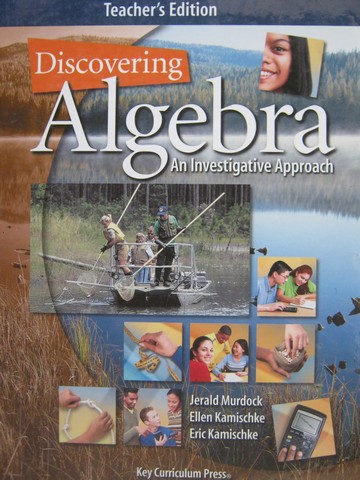 (image for) Discovering Algebra An Investigative Approach TE (TE)(H)