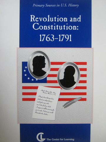 (image for) Revolution & Constitution: 1763-1791 (Spiral) by James Benedict