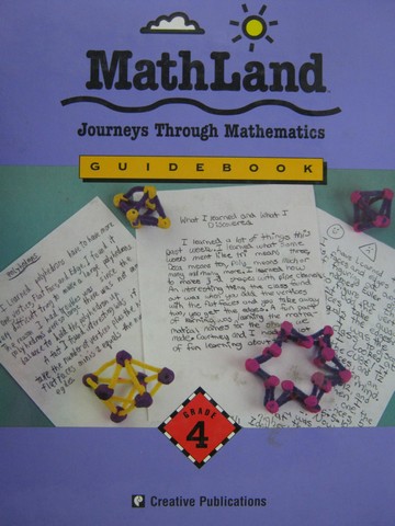 (image for) MathLand 4 Guidebook (Spiral) by Charles, Brummett, McDonald,
