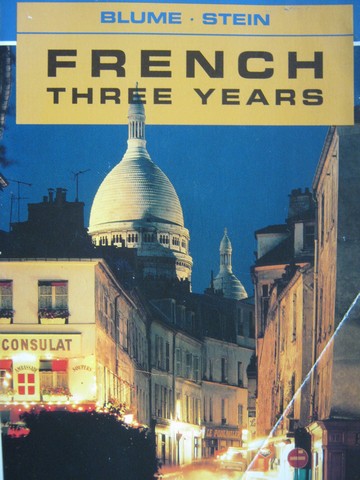 (image for) French 3 Years Review Text (P) by Eli Blume & Gail Stein