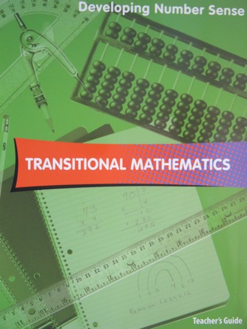 (image for) Transitional Mathematics Developing Number Sense TG (TE)(Spiral)