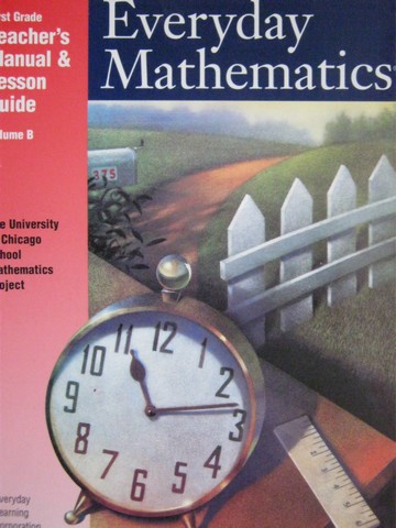 (image for) UCSMP Everyday Mathematics 1 TE Volume B (TE)(Spiral) by Bell,