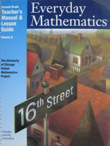 (image for) UCSMP Everyday Mathematics 2 TE Volume A (TE)(Spiral) by Bell,