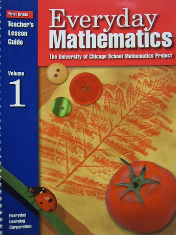 (image for) UCSMP Everyday Mathematics 1 TE Volume 1 (TE)(Spiral) by Bell,
