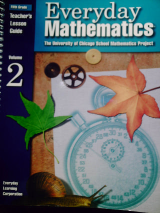 (image for) UCSMP Everyday Mathematics 5 TE Volume 2 (TE)(Spiral) by Bell,