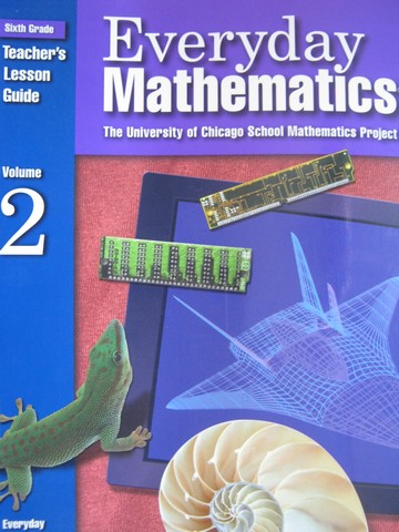 (image for) UCSMP Everyday Mathematics 6 TE Volume 2 (TE)(Spiral) by Bell,
