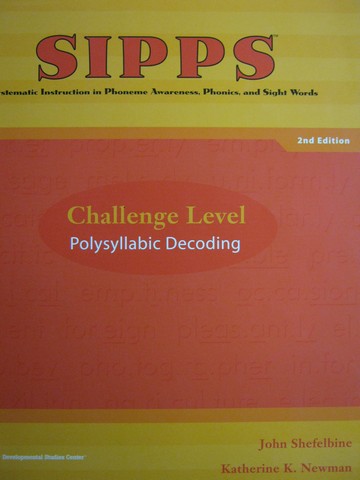(image for) SIPPS 2nd Edition Challenge TE (TE)(Spiral) by John Shefelbine,