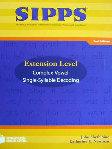 (image for) SIPPS 2nd Edition Extension TE (TE)(Spiral) by Shefelbine,