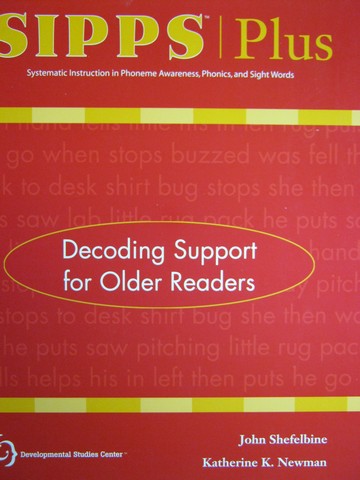 (image for) SIPPS Plus Decoding Support for Older Readers TG (TE)(Spiral)
