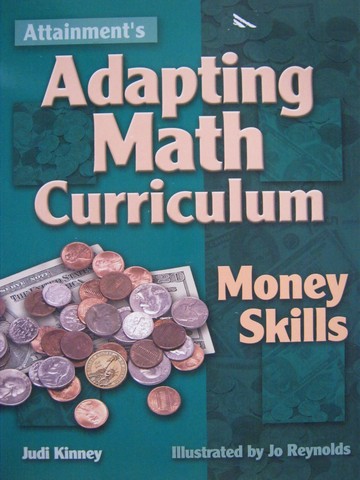 (image for) Attainment's Adapting Math Curriculum Money Skills (Spiral)