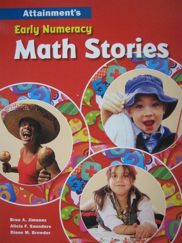 (image for) Attainment's Early Numeracy Math Stories (Spiral) by Jimenez,