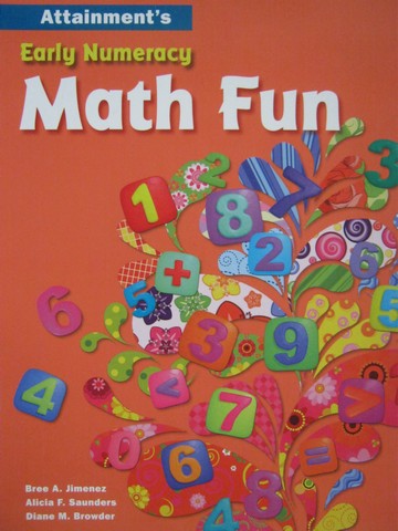 (image for) Attainment's Early Numeracy Math Fun (Spiral) by Jimenez,