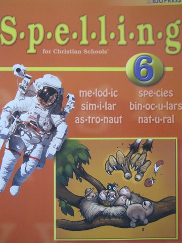 (image for) Spelling for Christian Schools 6 (P)