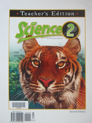 (image for) Science for Christian Schools 2 2nd Edition TE (TE)(Spiral)