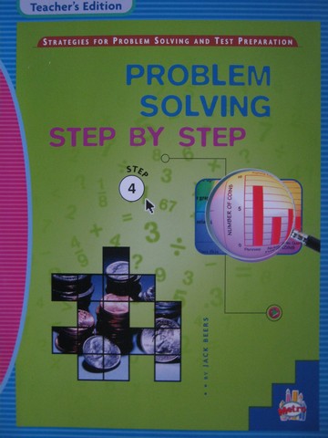 (image for) Problem Solving Step-by-Step 4 TE (TE)(P) by Jack Beers