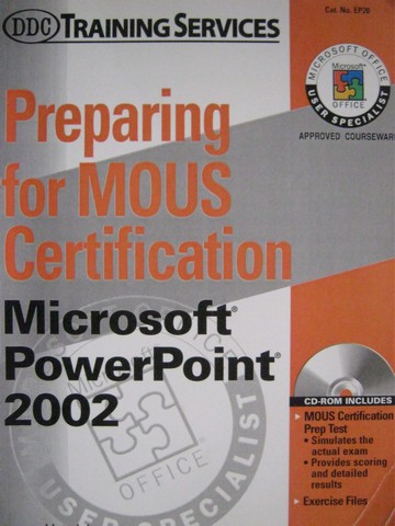 (image for) Preparing for MOUS Certification Microsoft PowerPoint (Spiral)