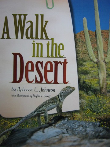 (image for) Metro Nonfiction Bookbag A Walk in the Desert (P) by Johnson