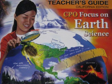 (image for) CPO Focus on Earth Science TG (CA)(TE)(H) by Taylor, Reed,