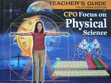 (image for) CPO Focus on Physical Science TG (CA)(TE)(H) by Taylor, Reed,