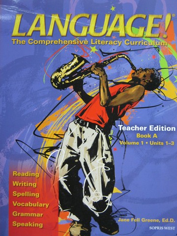 (image for) Language! 3rd Edition A TE Volume 1 (TE)(Spiral) by Greene